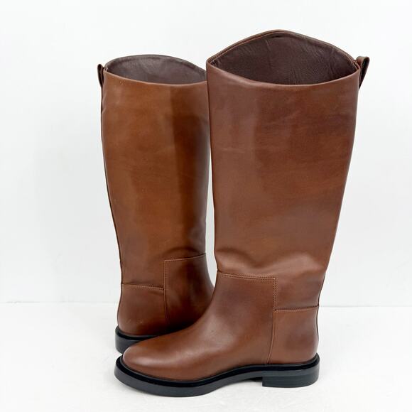 Steve Madden Womens Gaige Knee High Boots US 9.5 M Brown Leather NIB - Picture 7 of 11